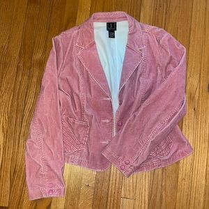 Vintage 2000’s Pink corduroy I.N.C jacket